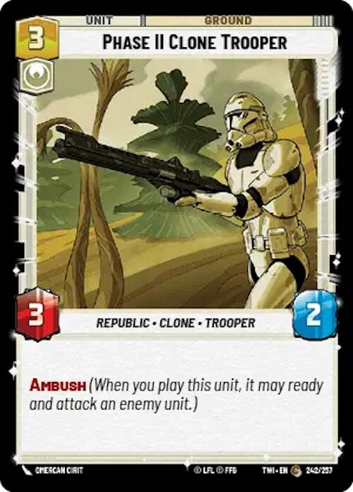 Phase II Clone Trooper (242/257) [Twilight of the Republic] | BD Cosmos