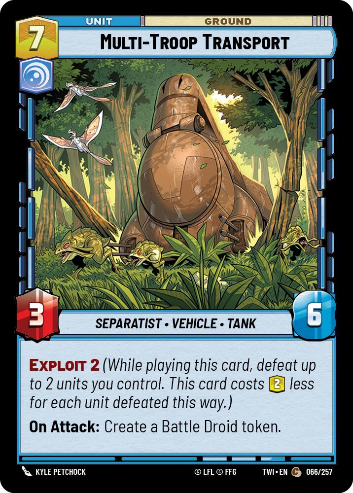 Multi-Troop Transport (066/257) [Twilight of the Republic] | BD Cosmos