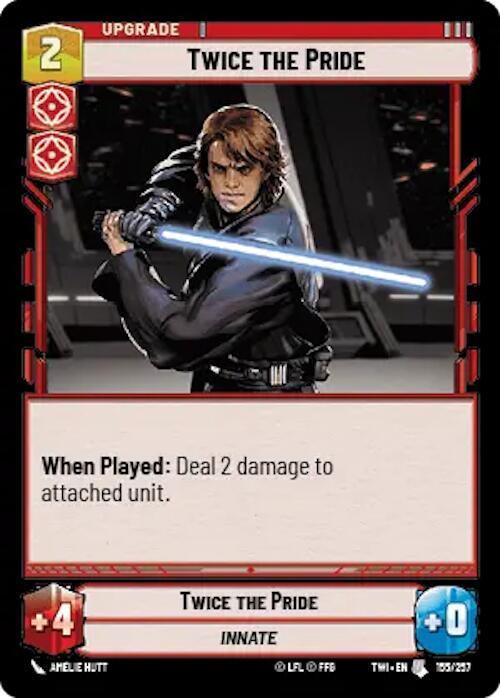 Twice the Pride (155/257) [Twilight of the Republic] | BD Cosmos