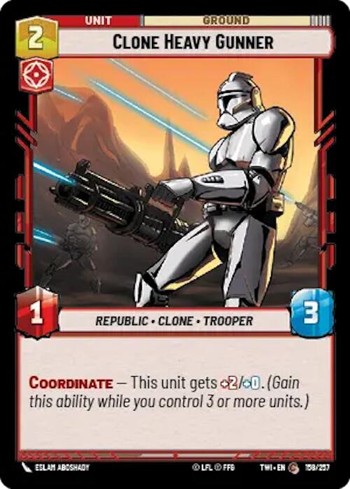 Clone Heavy Gunner (158/257) [Twilight of the Republic] | BD Cosmos