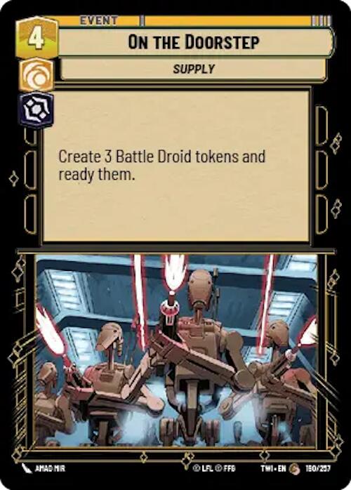 On The Doorstep (190/257) [Twilight of the Republic] | BD Cosmos