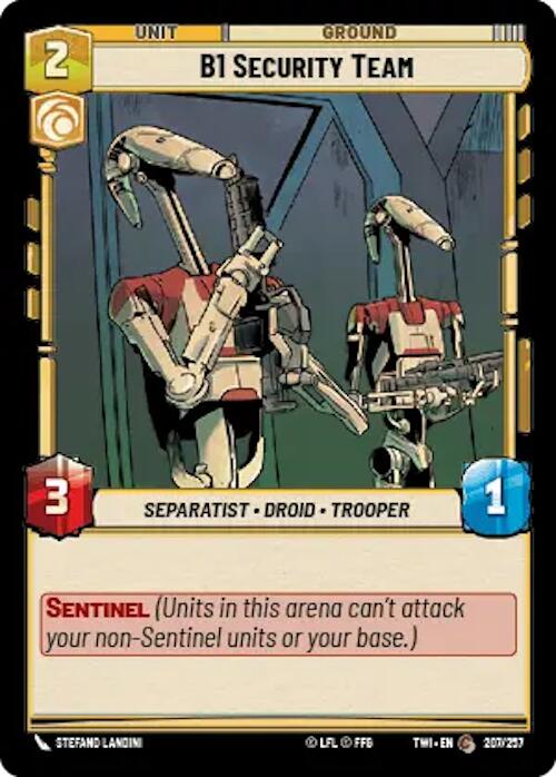 B1 Security Team (207/257) [Twilight of the Republic] | BD Cosmos