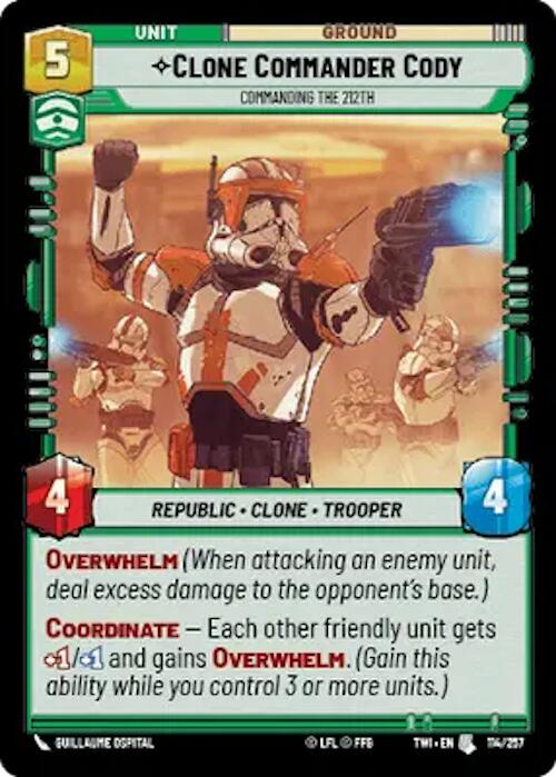 Clone Commander Cody - Commanding the 212th (114/257) [Twilight of the Republic] | BD Cosmos