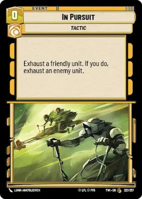 In Pursuit (221/257) [Twilight of the Republic] | BD Cosmos