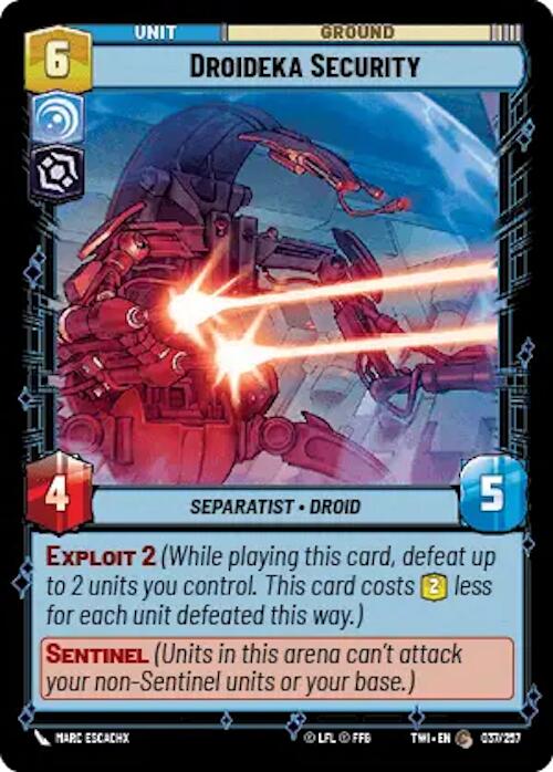 Droideka Security (037/257) [Twilight of the Republic] | BD Cosmos