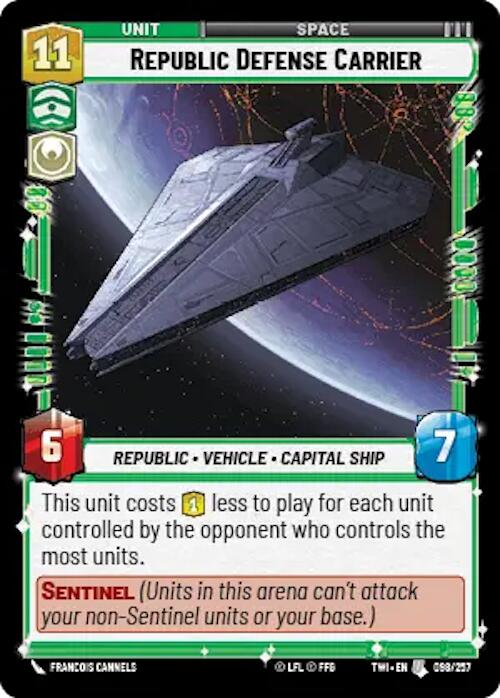 Republic Defense Carrier (098/257) [Twilight of the Republic] | BD Cosmos