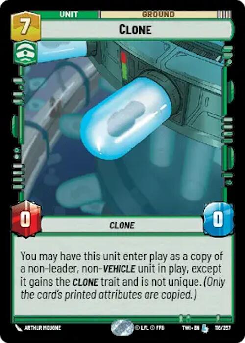 Clone (116/257) [Twilight of the Republic] | BD Cosmos