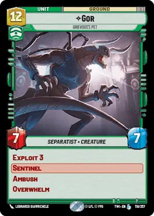 Gor - Grievous's Pet (118/257) [Twilight of the Republic] | BD Cosmos