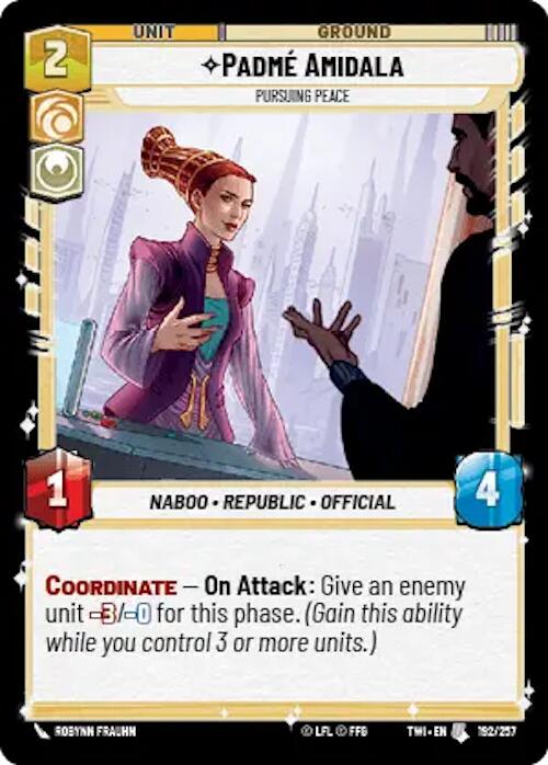 Padme Amidala - Pursuing Peace (192/257) [Twilight of the Republic] | BD Cosmos