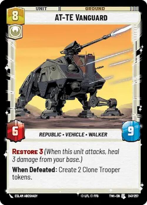 AT-TE Vanguard (247/257) [Twilight of the Republic] | BD Cosmos
