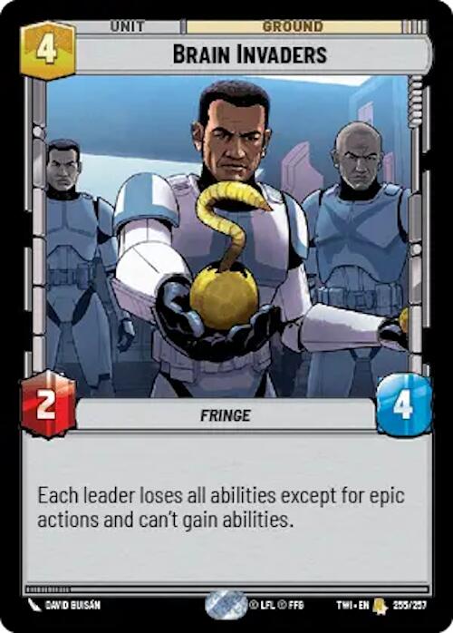 Brain Invaders (255/257) [Twilight of the Republic] | BD Cosmos