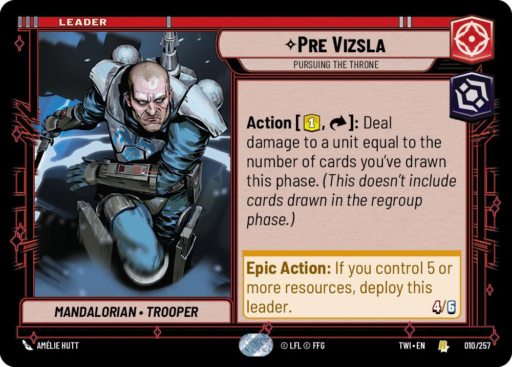 Pre Vizsla - Pursuing the Throne (010/257) [Twilight of the Republic] | BD Cosmos