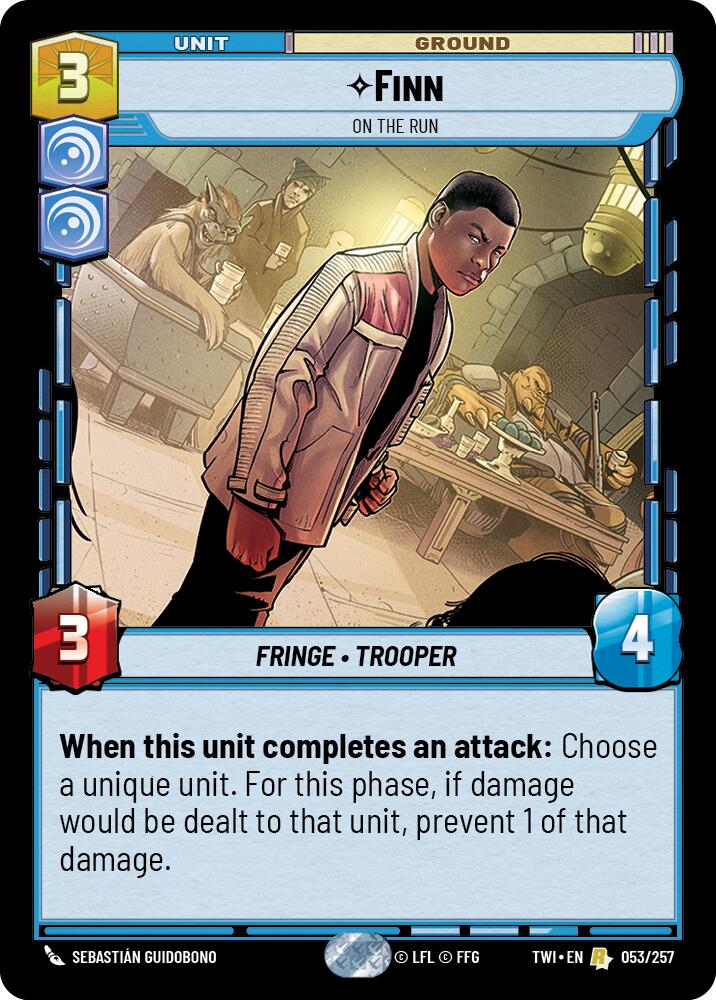Finn - On the Run (053/257) [Twilight of the Republic] | BD Cosmos