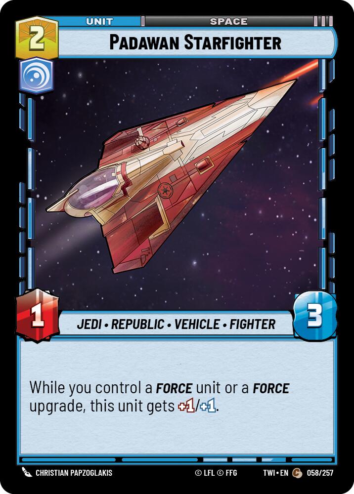 Padawan Starfighter (058/257) [Twilight of the Republic] | BD Cosmos