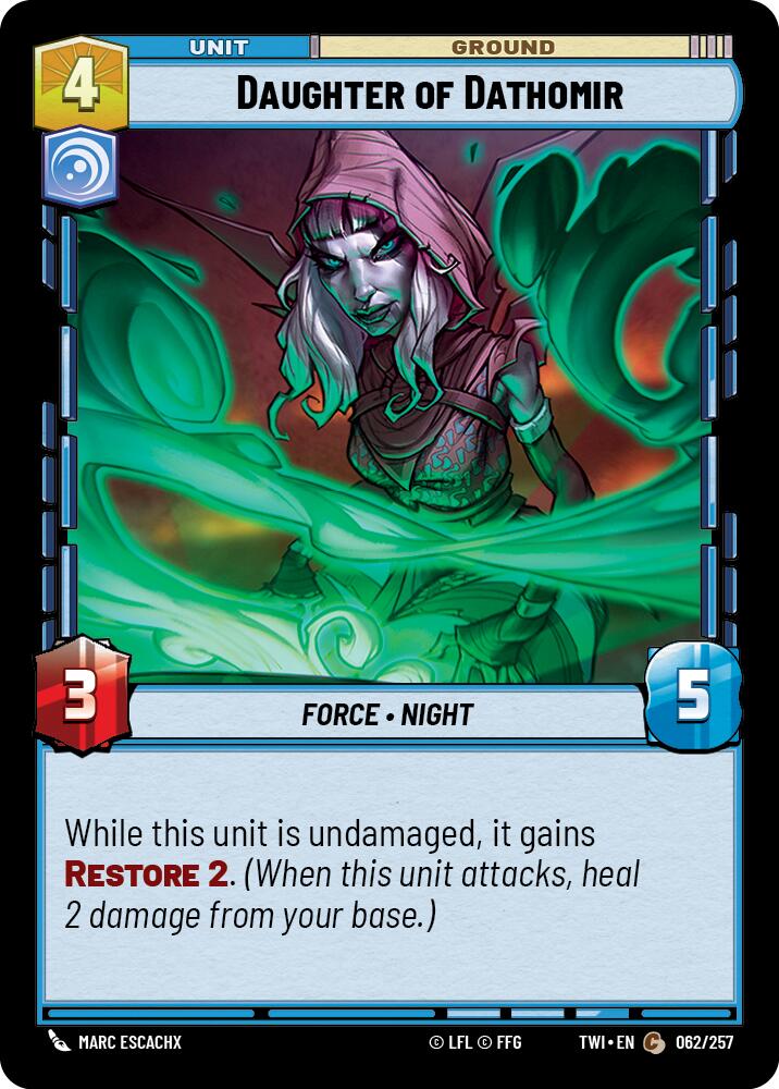 Daughter of Dathomir (062/257) [Twilight of the Republic] | BD Cosmos