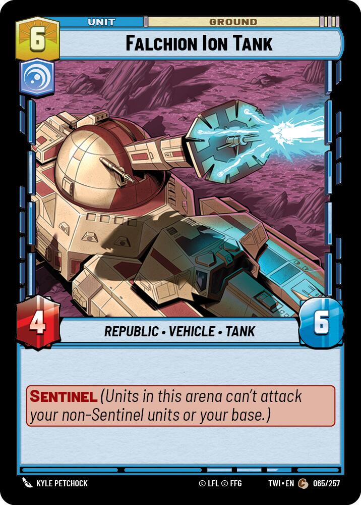 Falchion Ion Tank (065/257) [Twilight of the Republic] | BD Cosmos