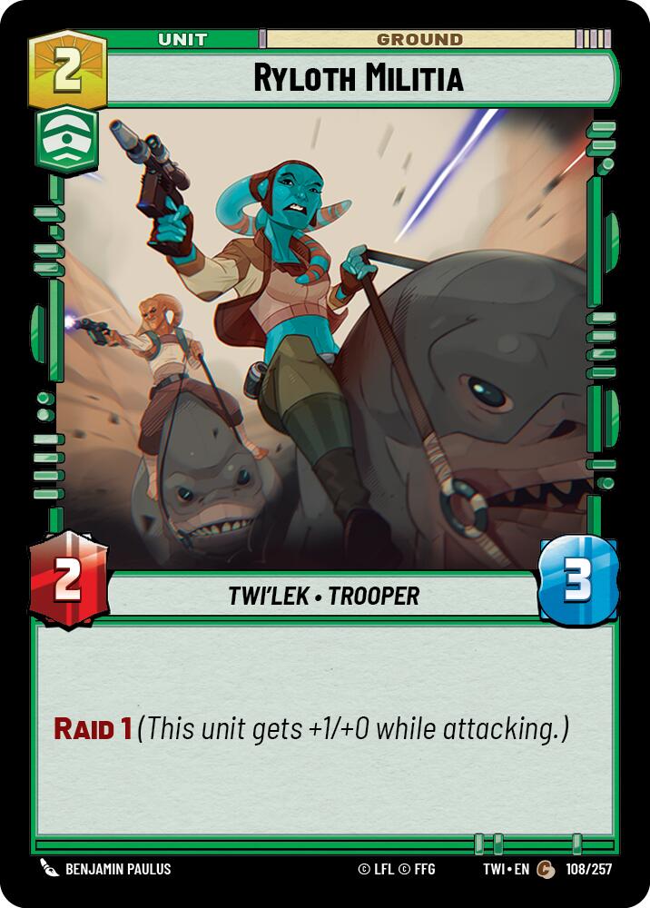 Ryloth Militia (108/257) [Twilight of the Republic] | BD Cosmos