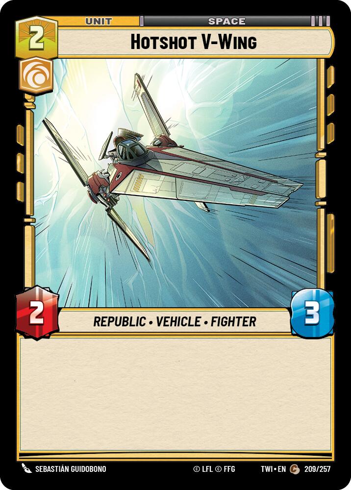 Hotshot V-Wing (209/257) [Twilight of the Republic] | BD Cosmos