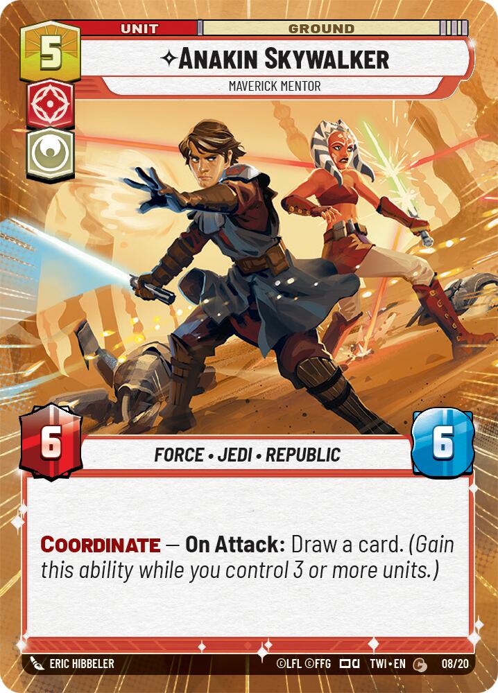 Anakin Skywalker - Maverick Mentor (Hyperspace) (8) [Twilight of the Republic] | BD Cosmos