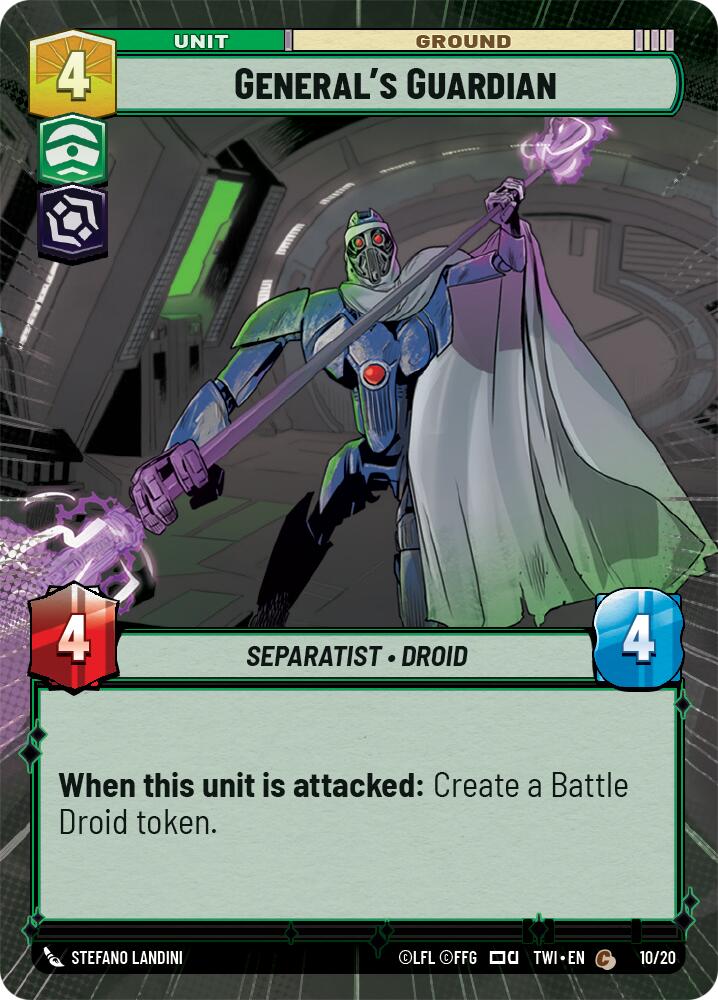 General's Guardian (Hyperspace) (10) [Twilight of the Republic] | BD Cosmos