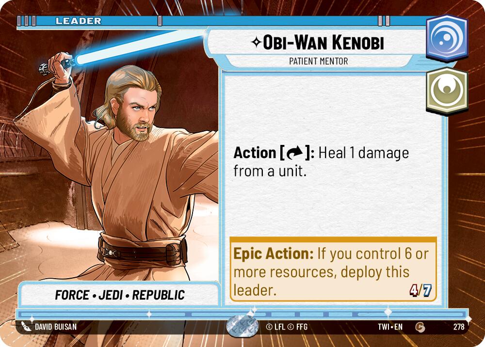 Obi-Wan Kenobi - Patient Mentor (Hyperspace) (278) [Twilight of the Republic] | BD Cosmos