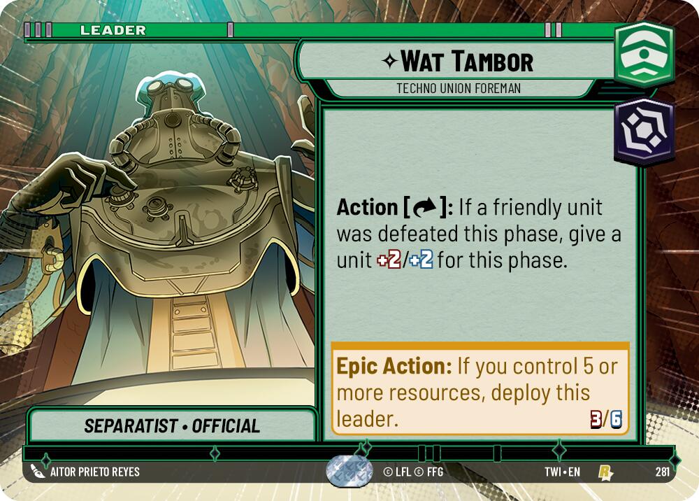 Wat Tambor - Techno Union Foreman (Hyperspace) (281) [Twilight of the Republic] | BD Cosmos