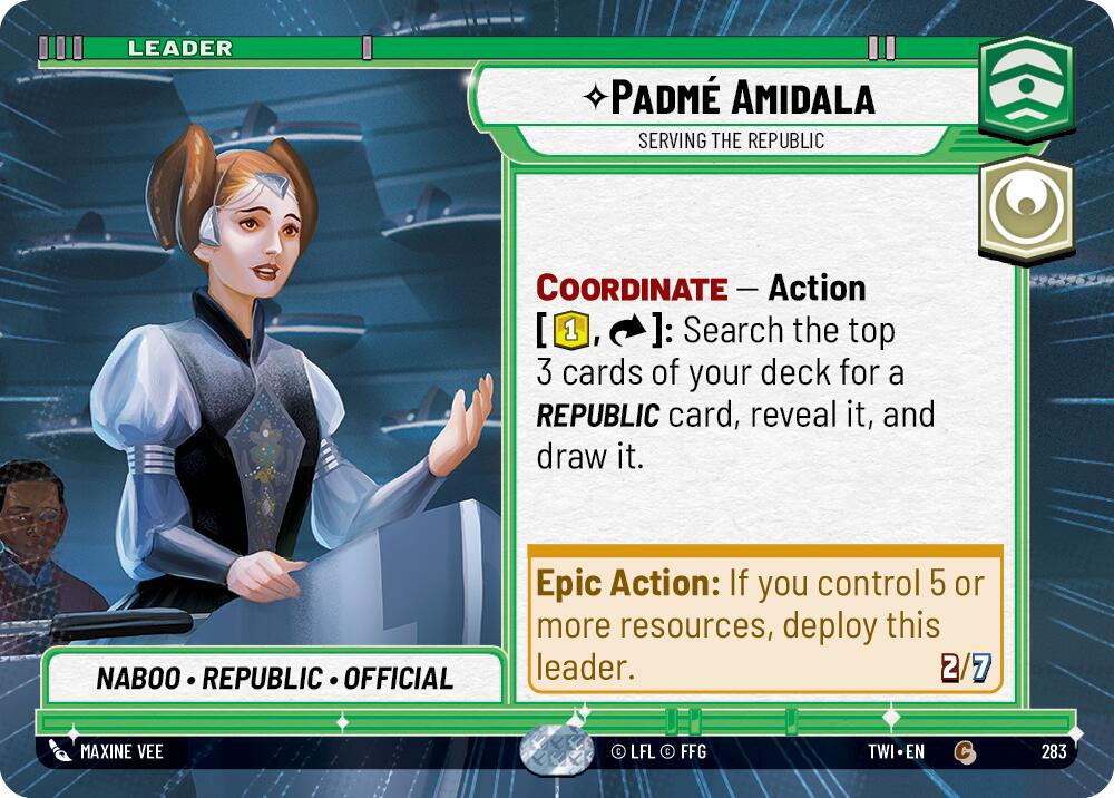 Padme Amidala - Serving the Republic (Hyperspace) (283) [Twilight of the Republic] | BD Cosmos