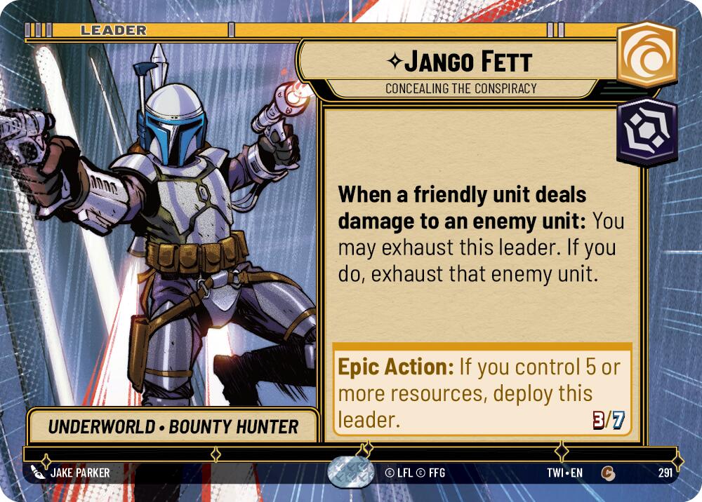 Jango Fett - Concealing the Conspiracy (Hyperspace) (291) [Twilight of the Republic] | BD Cosmos
