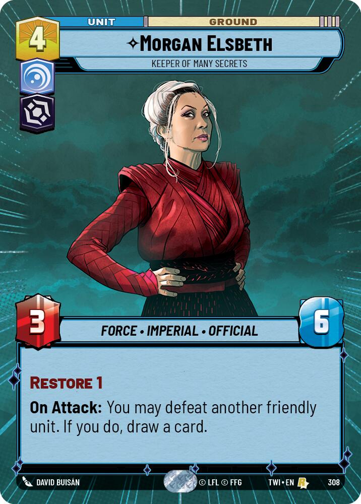 Morgan Elsbeth - Keeper of Many Secrets (Hyperspace) (308) [Twilight of the Republic] | BD Cosmos