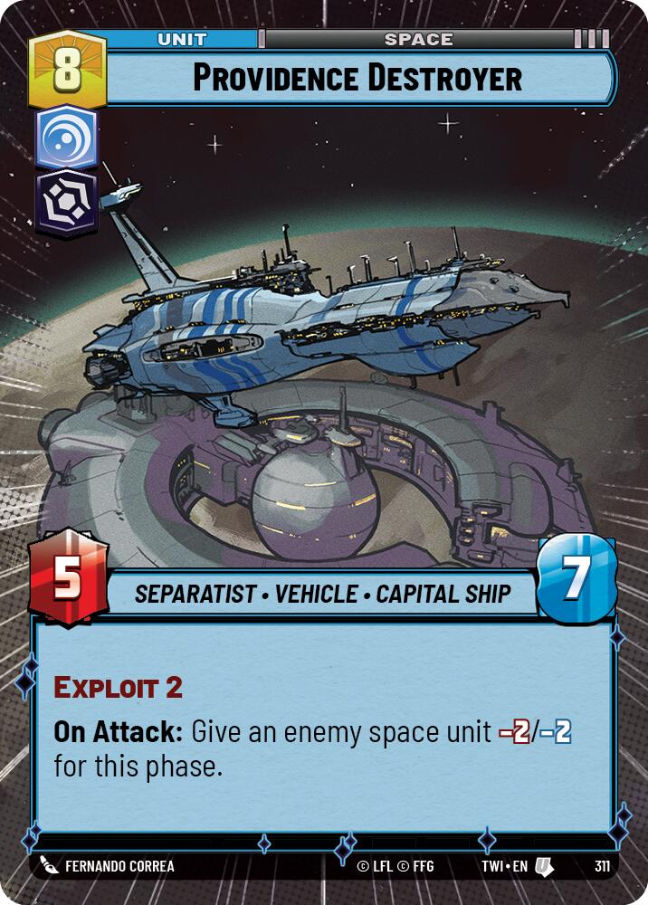 Providence Destroyer (Hyperspace) (311) [Twilight of the Republic] | BD Cosmos