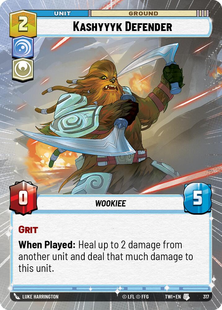 Kashyyyk Defender (Hyperspace) (317) [Twilight of the Republic] | BD Cosmos