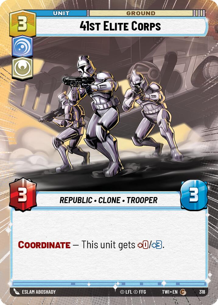 41st Elite Corps (Hyperspace) (318) [Twilight of the Republic] | BD Cosmos