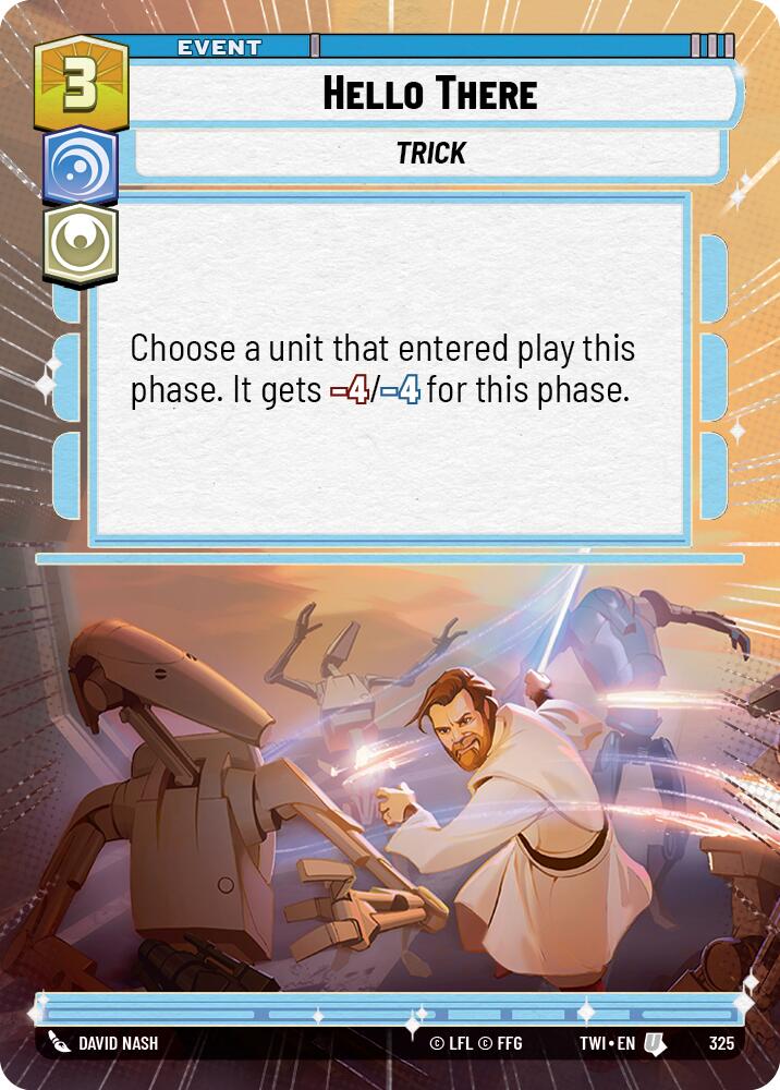 Hello There (Hyperspace) (325) [Twilight of the Republic] | BD Cosmos