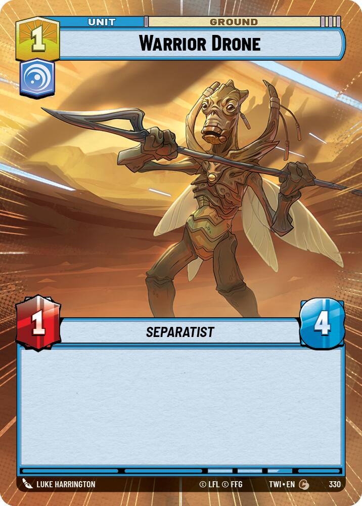 Warrior Drone (Hyperspace) (330) [Twilight of the Republic] | BD Cosmos