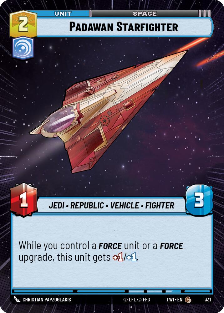 Padawan Starfighter (Hyperspace) (331) [Twilight of the Republic] | BD Cosmos