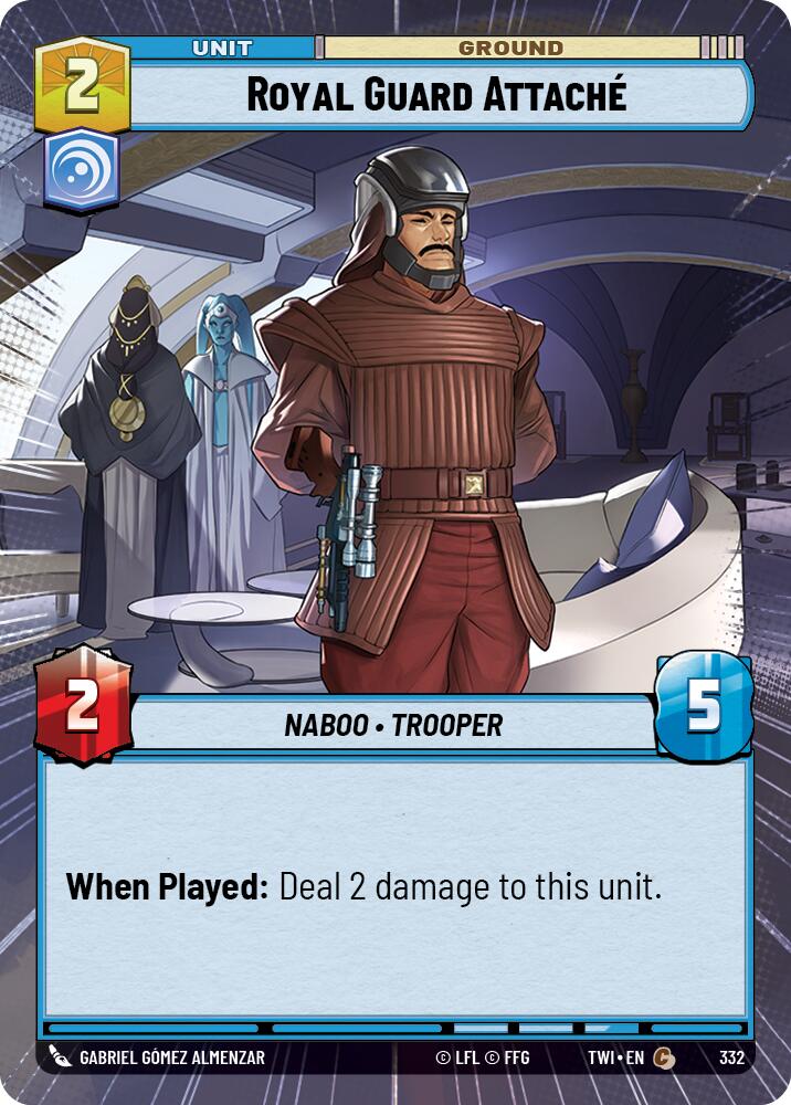 Royal Guard Attache (Hyperspace) (332) [Twilight of the Republic] | BD Cosmos