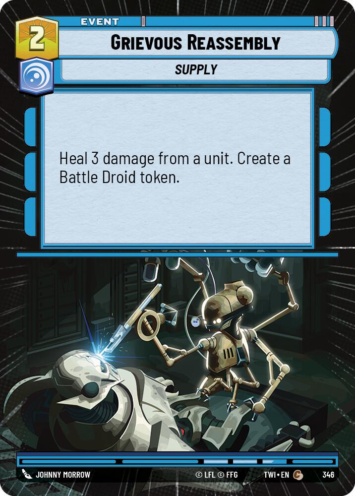 Grievous Reassembly (Hyperspace) (346) [Twilight of the Republic] | BD Cosmos