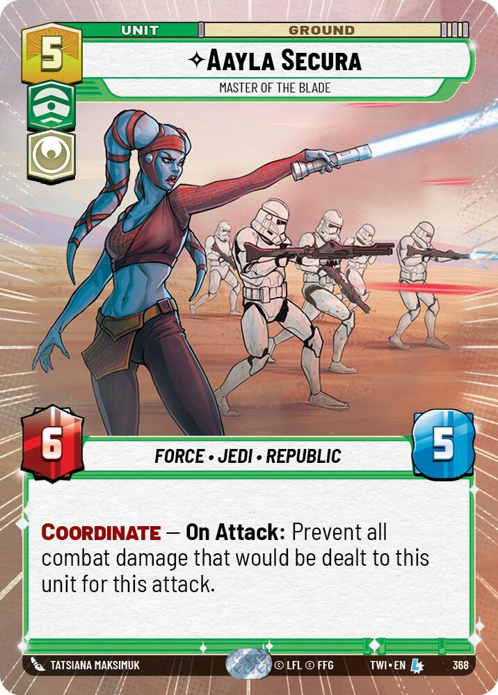 Aayla Secura - Master of the Blade (Hyperspace) (368) [Twilight of the Republic] | BD Cosmos