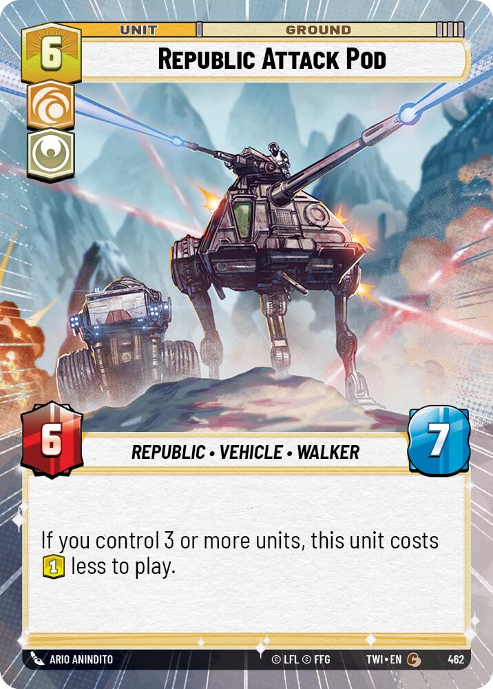 Republic Defense Carrier (Hyperspace) (369) [Twilight of the Republic] | BD Cosmos
