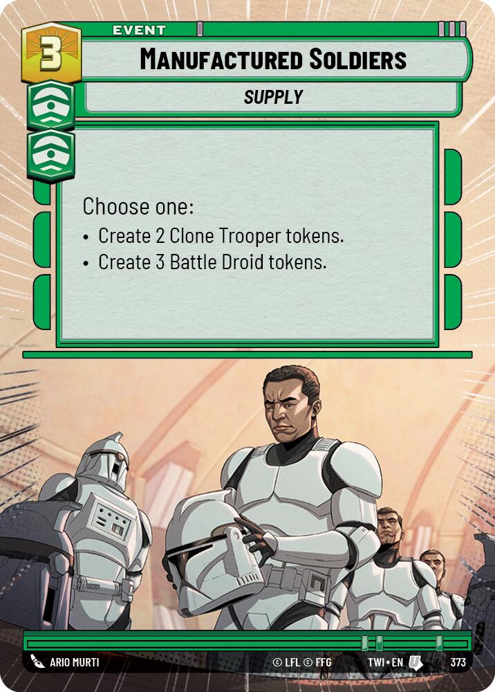 Manufactured Soldiers (Hyperspace) (373) [Twilight of the Republic] | BD Cosmos