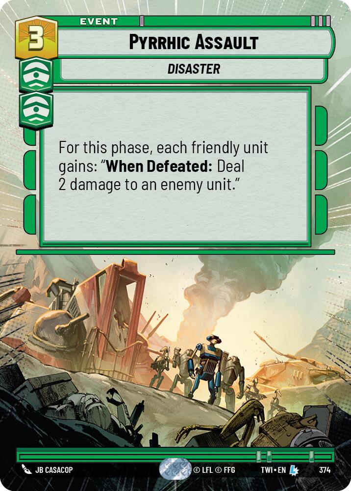 Pyrrhic Assault (Hyperspace) (374) [Twilight of the Republic] | BD Cosmos