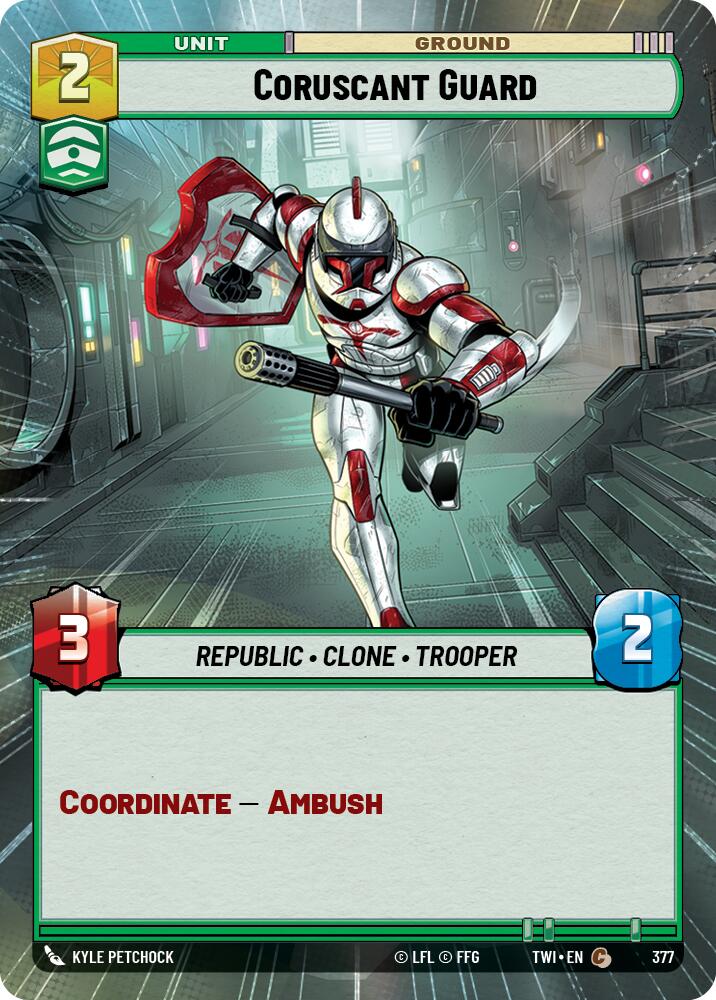 Coruscant Guard (Hyperspace) (377) [Twilight of the Republic] | BD Cosmos