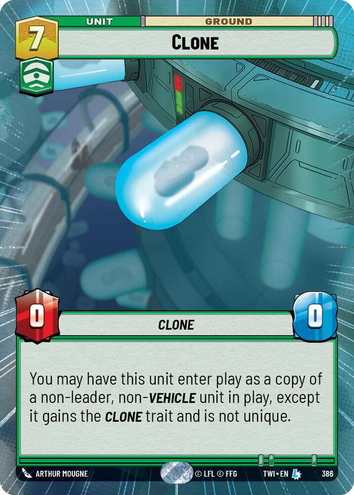 Clone (Hyperspace) (386) [Twilight of the Republic] | BD Cosmos