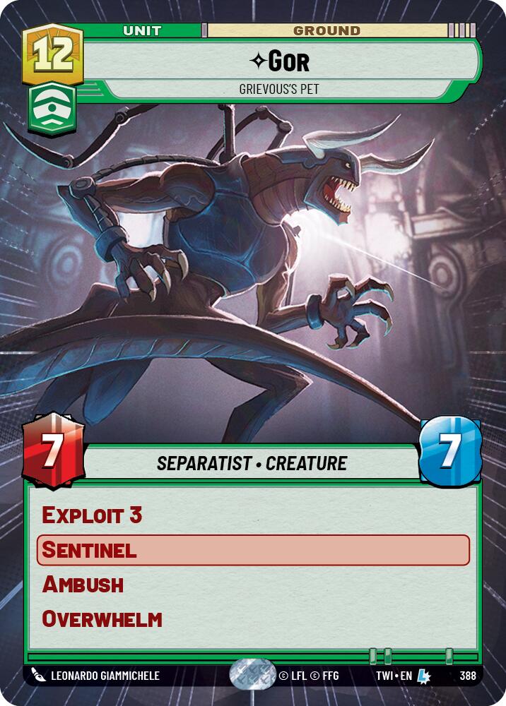 Gor - Grievous's Pet (Hyperspace) (388) [Twilight of the Republic] | BD Cosmos