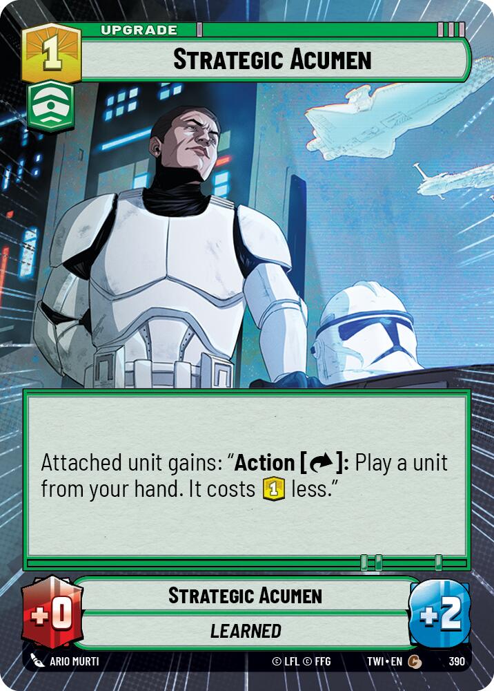 Strategic Acumen (Hyperspace) (390) [Twilight of the Republic] | BD Cosmos