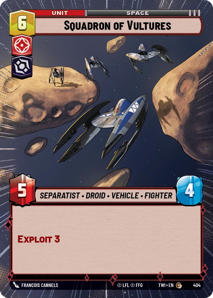 Squadron of Vultures (Hyperspace) (404) [Twilight of the Republic] | BD Cosmos
