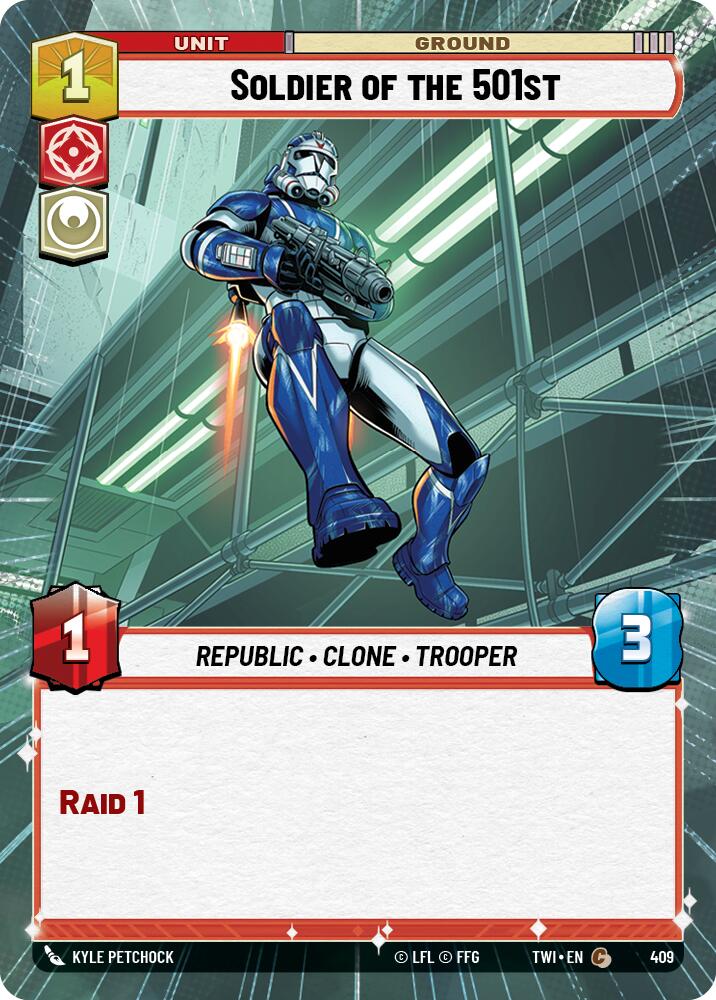 Soldier of the 501st (Hyperspace) (409) [Twilight of the Republic] | BD Cosmos