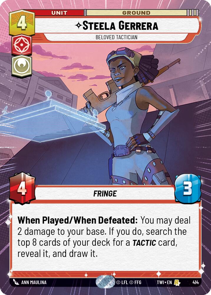 Steela Gerrera - Beloved Tactician (Hyperspace) (414) [Twilight of the Republic] | BD Cosmos