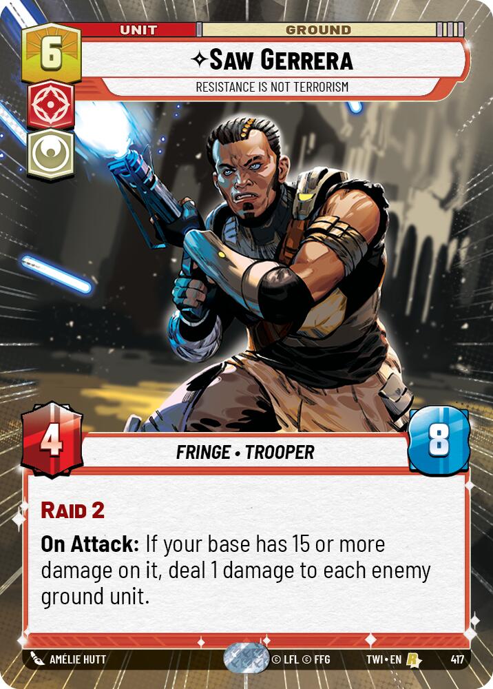 Saw Gerrera - Resistance is Not Terrorism (Hyperspace) (417) [Twilight of the Republic] | BD Cosmos