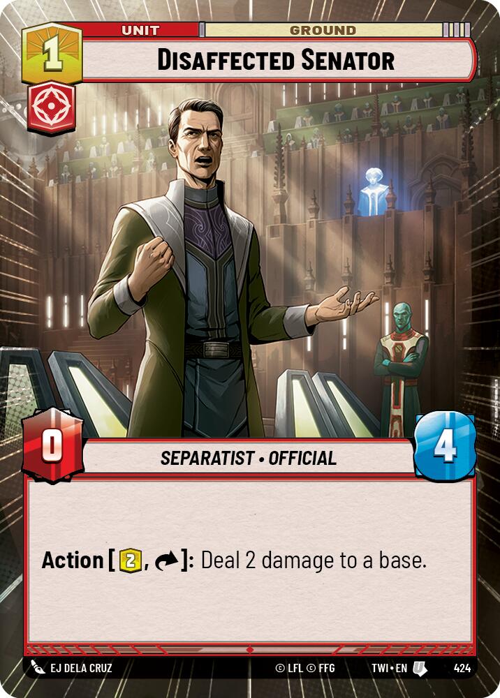 Disaffected Senator (Hyperspace) (424) [Twilight of the Republic] | BD Cosmos